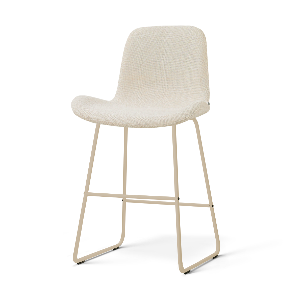 Nolon Nino-Fé barkruk cottonbeige - beige onderstel - 65 cm