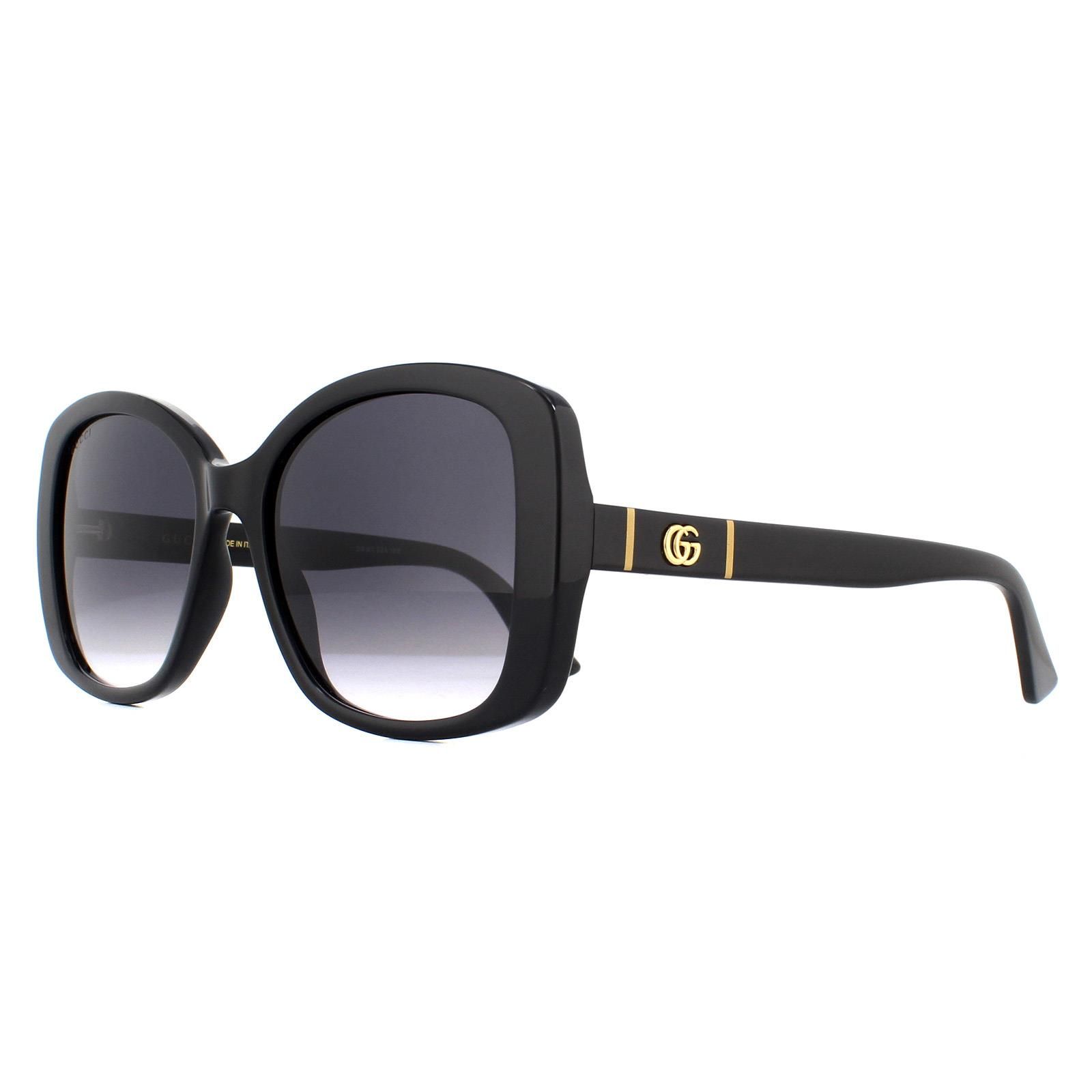 Gucci Fashion Black Grey Gradient Sunglasses