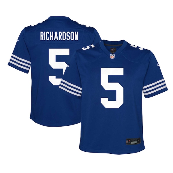 Anthony Richardson Indianapolis Colts Nike Youth Alternate Player Game Jersey - Royal