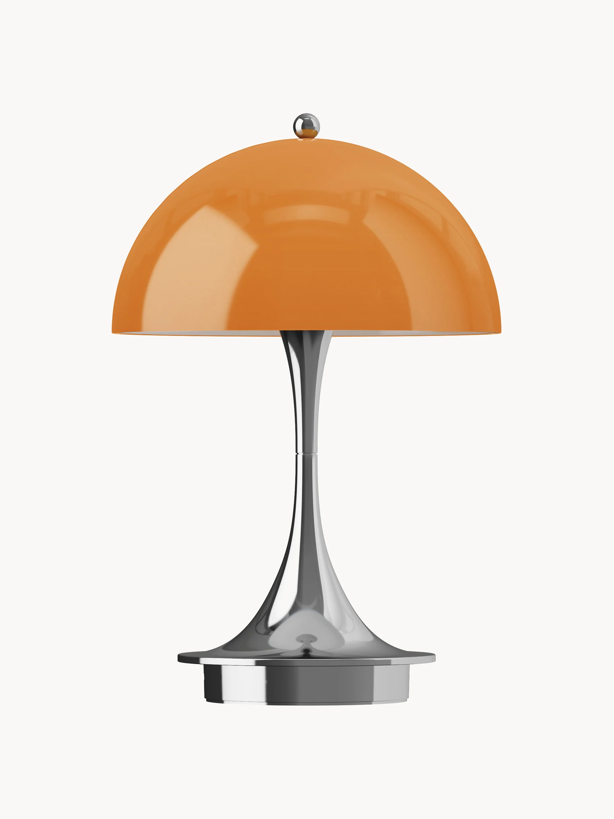 Mobile dimmbare LED-Tischlampe Panthella 160, Design Verner Panton