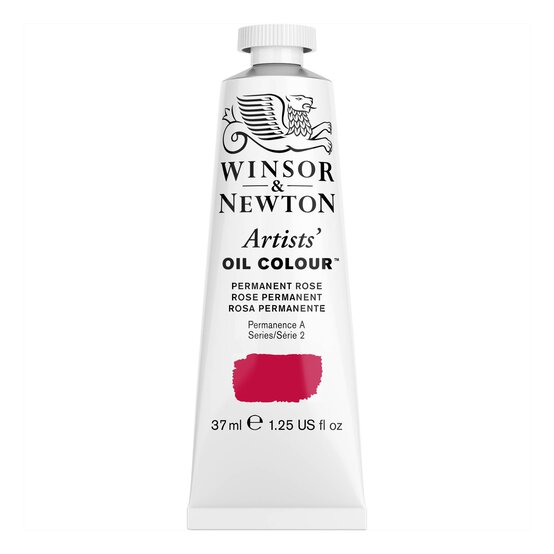 Winsor and Newton Artists Oil Colour Permanent Rose 37ml