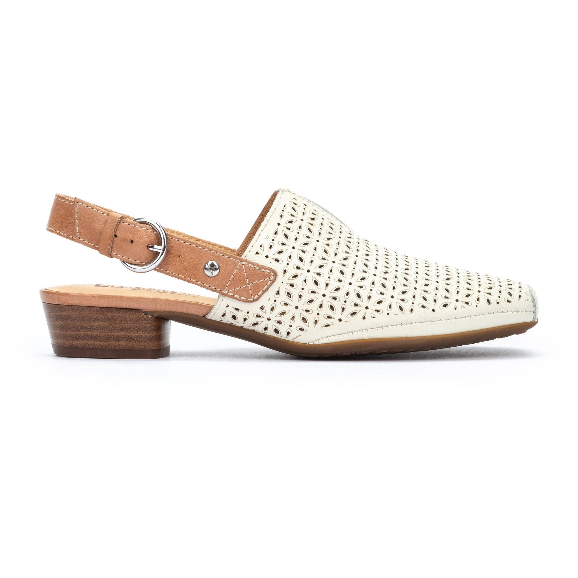 ALAMEDA - Zapatos de tacón bajo con hebilla para mujer