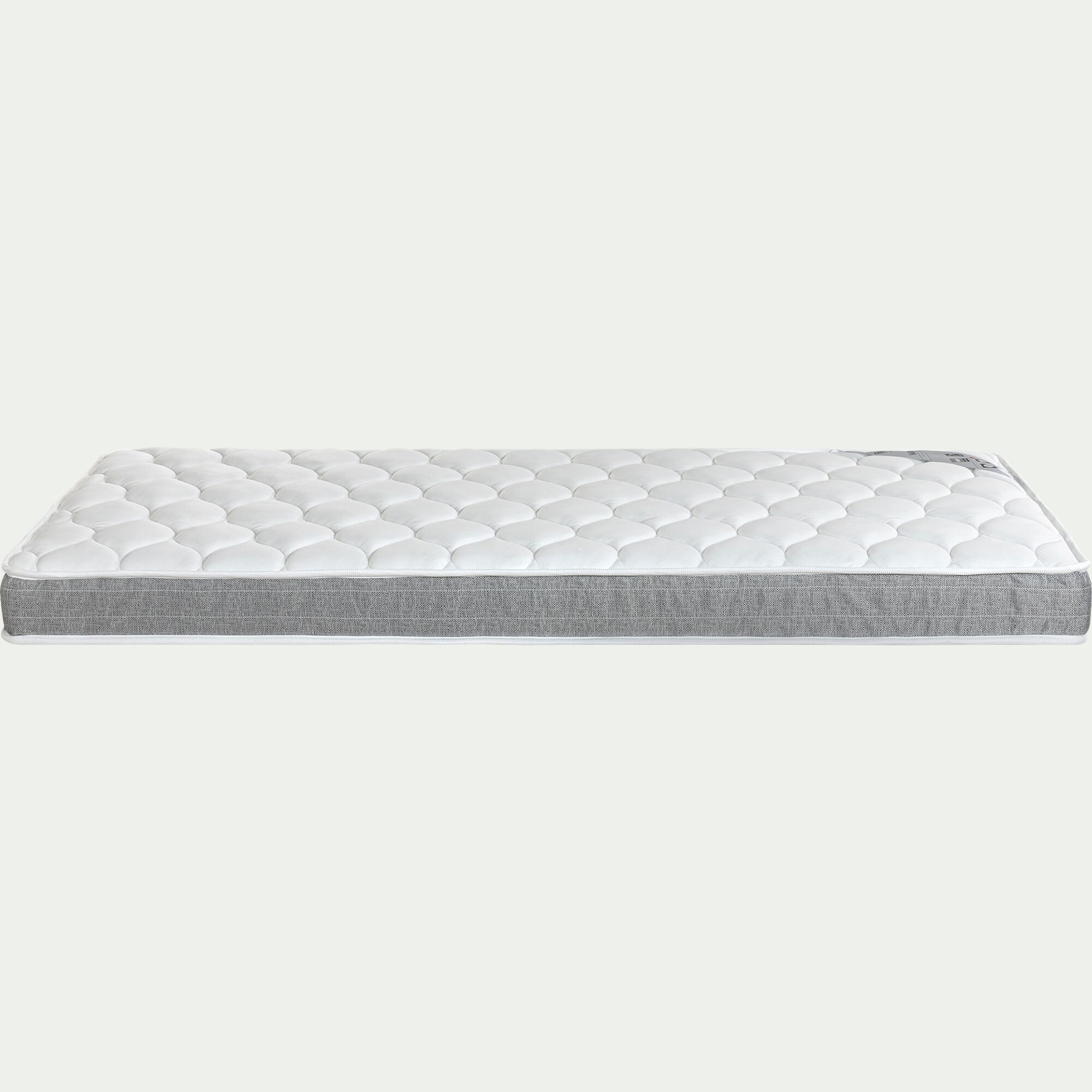 MADIE - Matelas alinea en mousse accueil équilibré 15cm 90x200cm - blanc