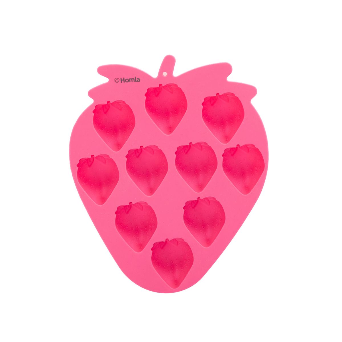 Forma RITHI SUMMER na kostki lodu w kształcie truskawki 19x14cm