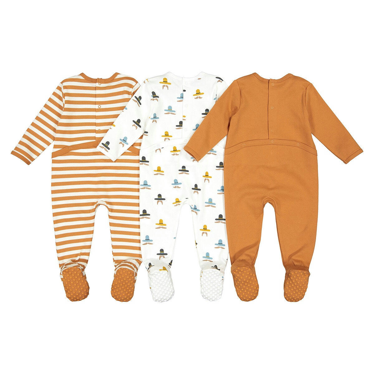 Lot de 3 pyjamas 1 pièce