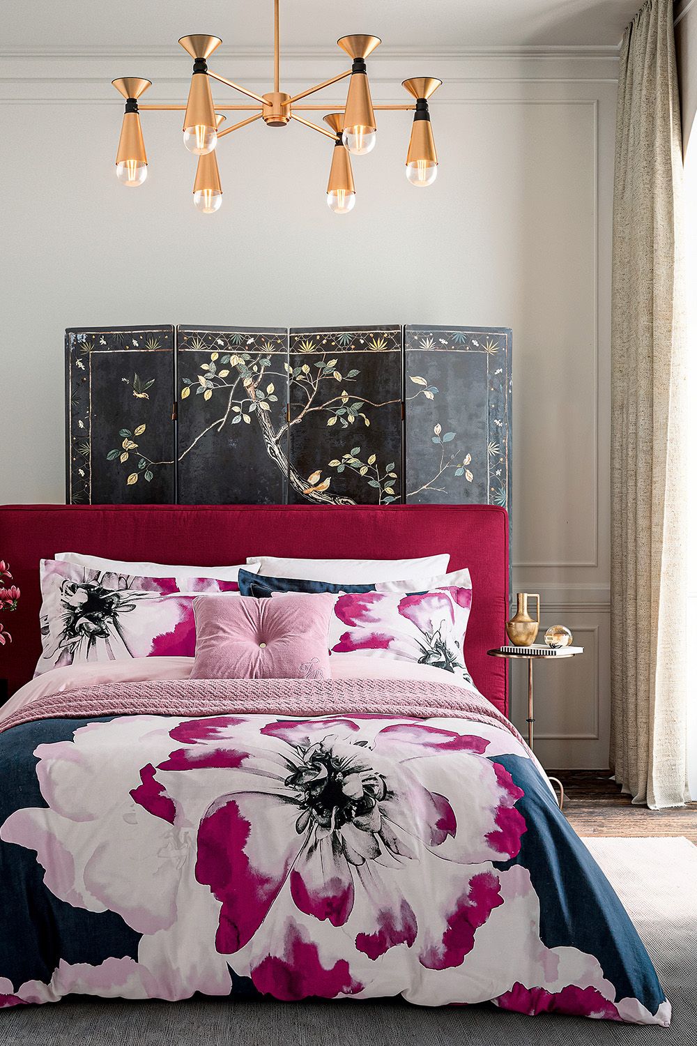 Ted Baker Inky Bloom' Cotton Duvet Cover Set
