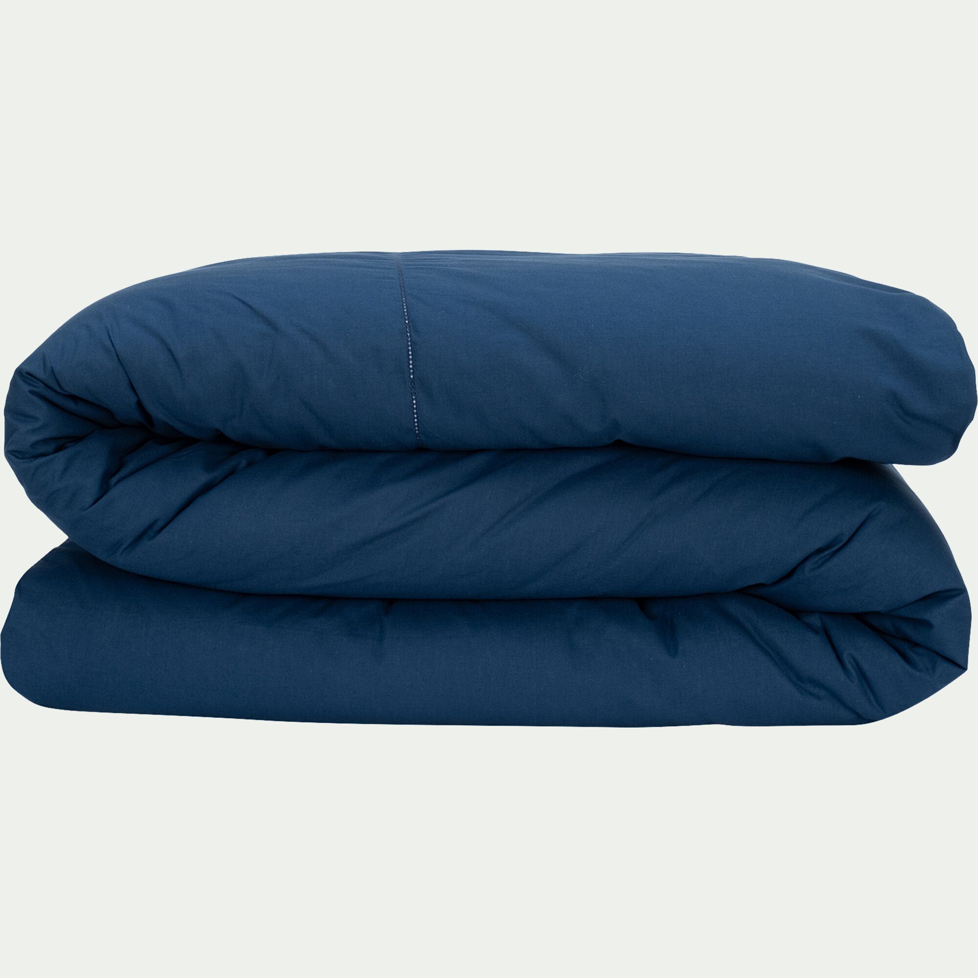 ORGANICA - Housse de couette en coton bio 240x220cm - bleu abysse