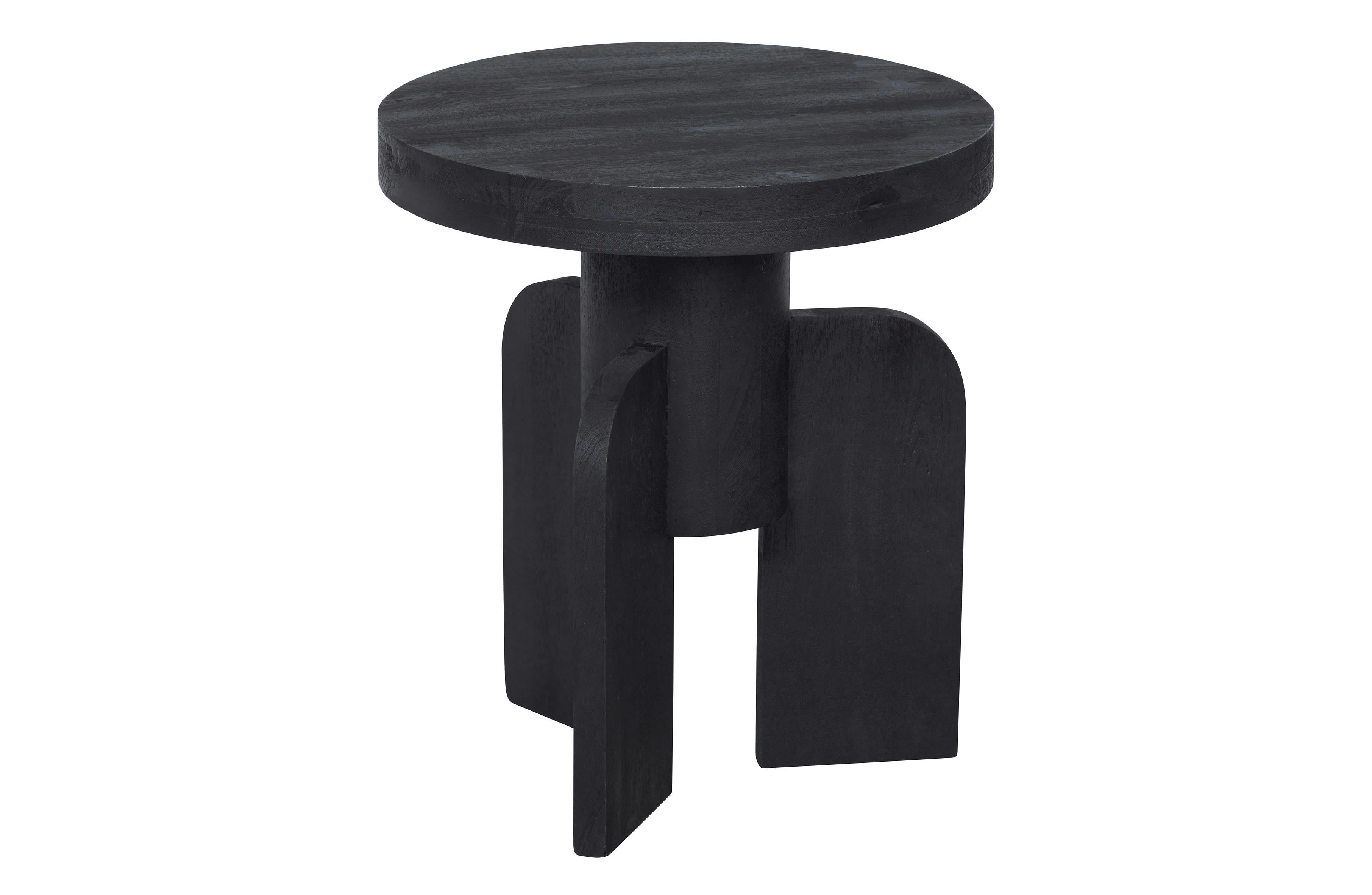 MORI - Table d'appoint en bois noir
