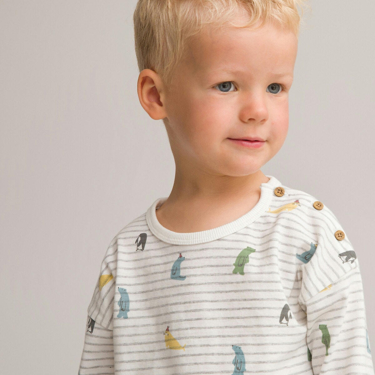 Lot de 2 T-shirts manches longues imprimés
