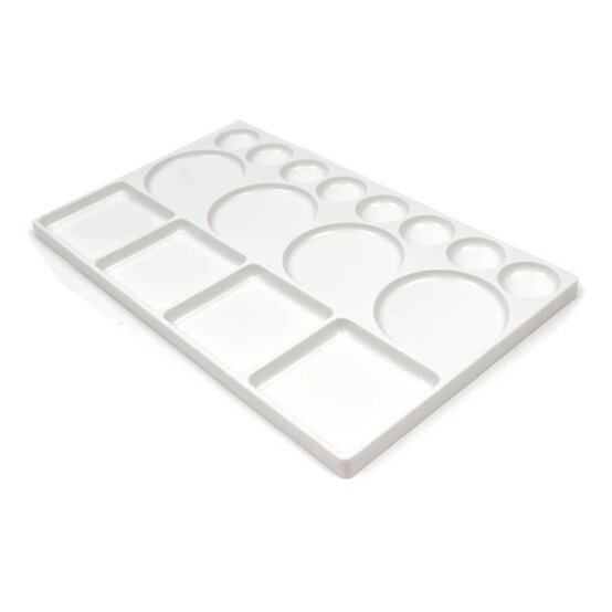 Plastic Rectangular Palette 16 Wells