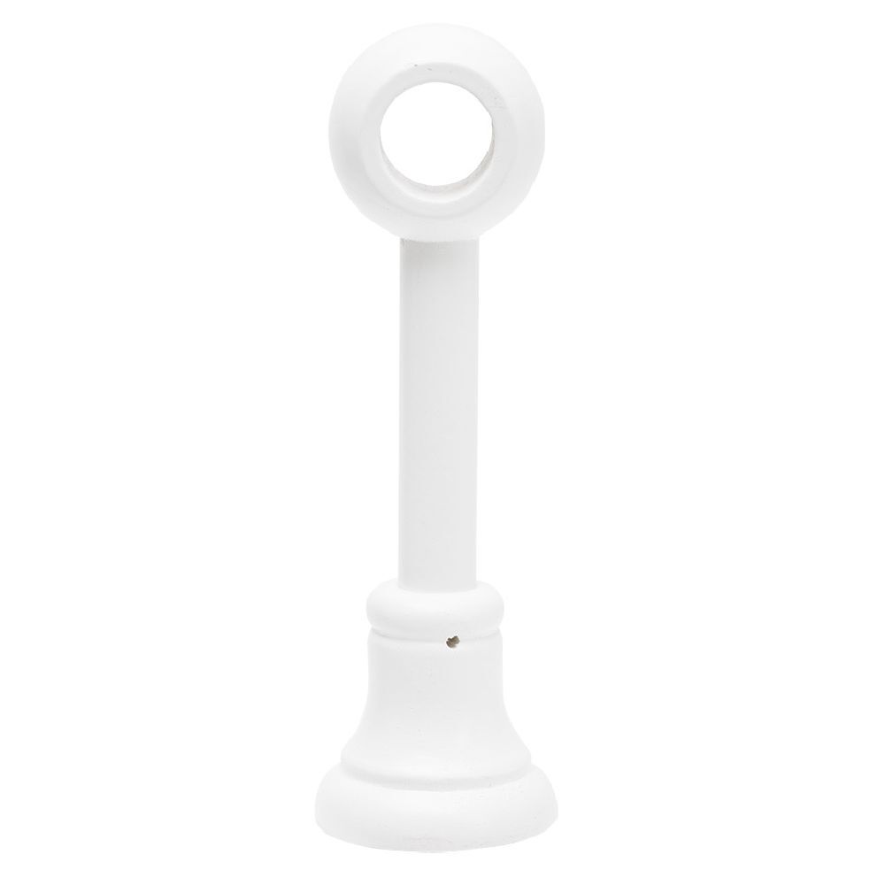 Support long pour tringle Ø20mm bois Blanc