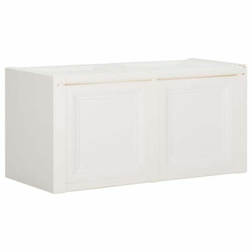 NNEVL Cushion Box White 86x40x42 cm 85 L