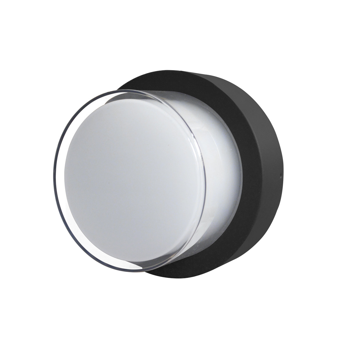 Kinkiet zewnętrzny Rosta czarny piaskowany LED 5W 3000K 450lm Italux