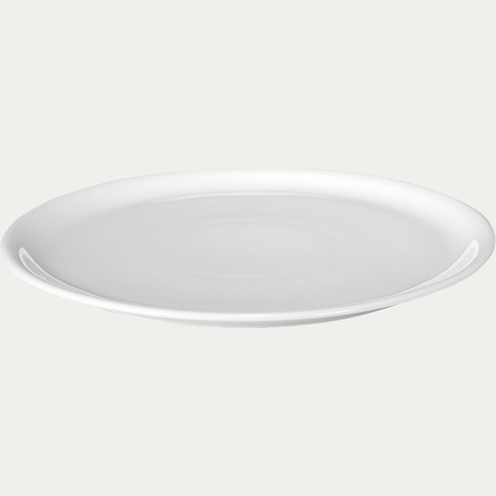 ETO - Assiette à pizza en porcelaine qualité hôtelière D30,5cm - blanc