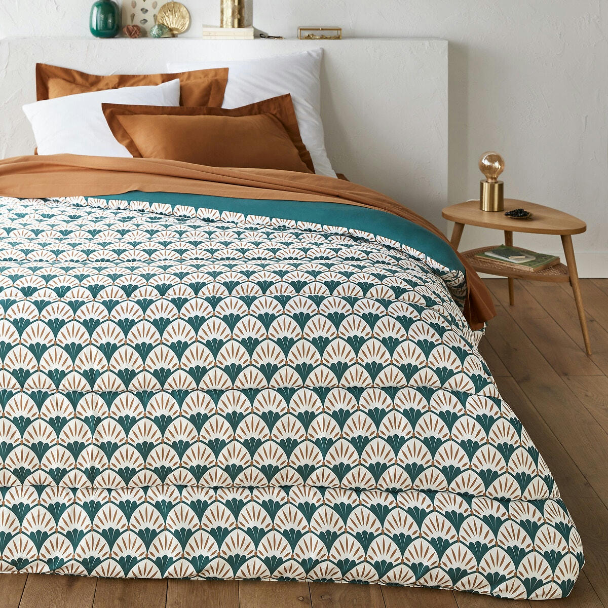 Couette imprimée microfibre, Milanor