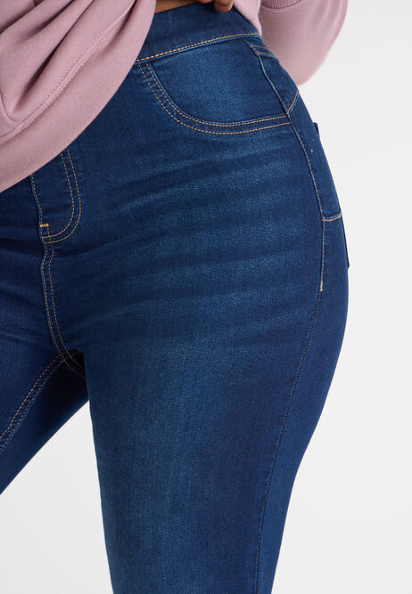 Womens Dark Blue Kate Shaper Jeggings