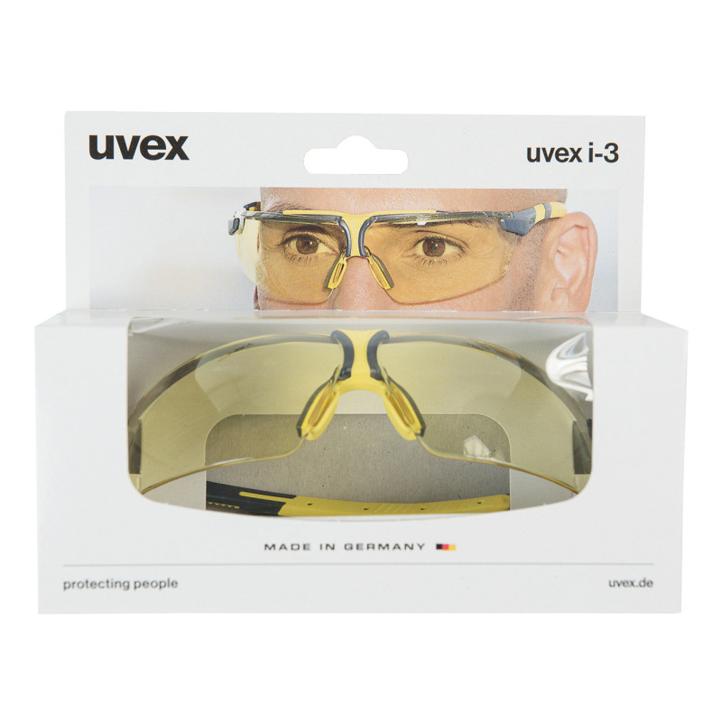 Lunettes de protection jaunes UVEX