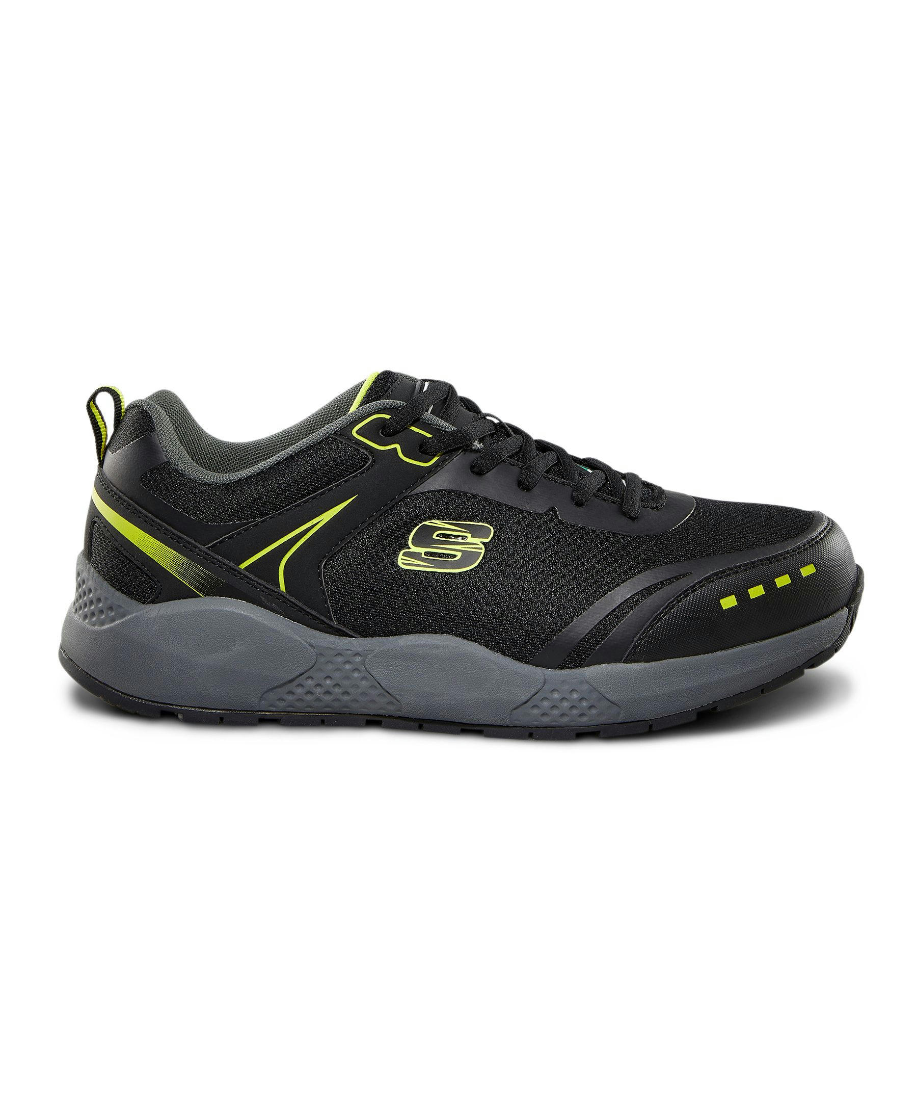 Skechers Men's Steel Toe Steel Plate Safety Work Shoes