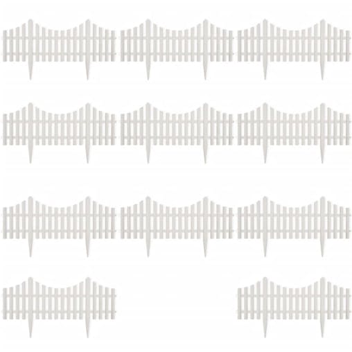 NNEVL White Lawn Divider 17 pcs / 10 m