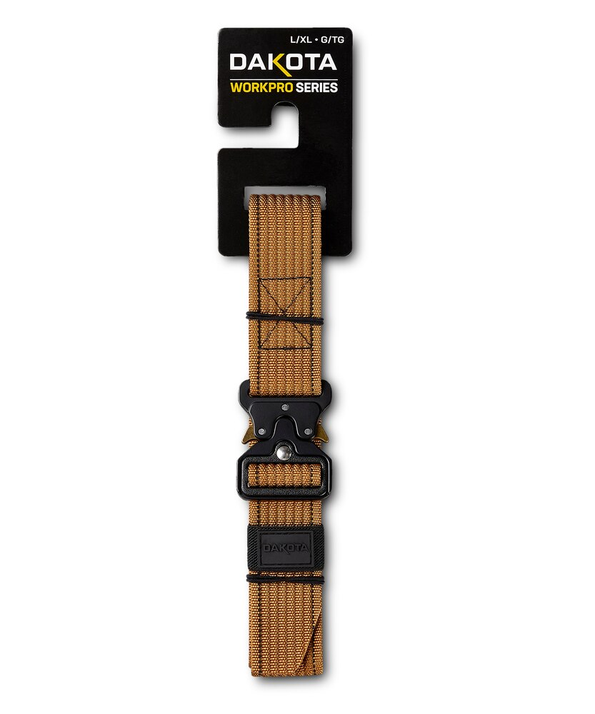 Men's Clip Buckle Braid Belt - Dakota Brown
