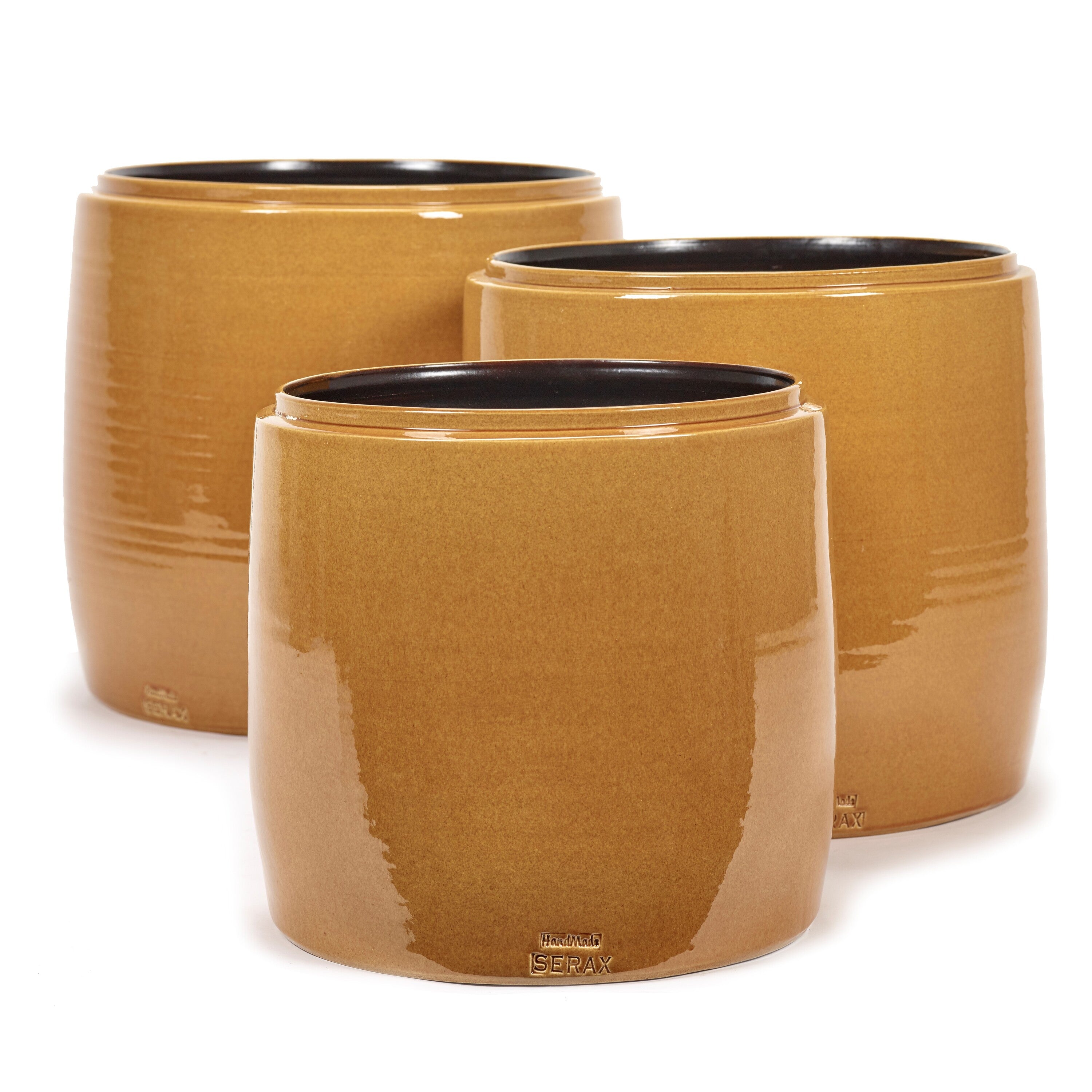 Serax Bloempot Honey-Geel D 38 cm H 38 cm