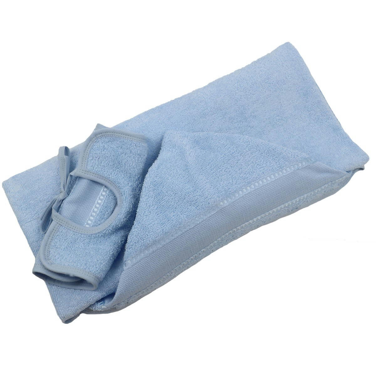 QUEIDA - Coffret naissance en coton bleu