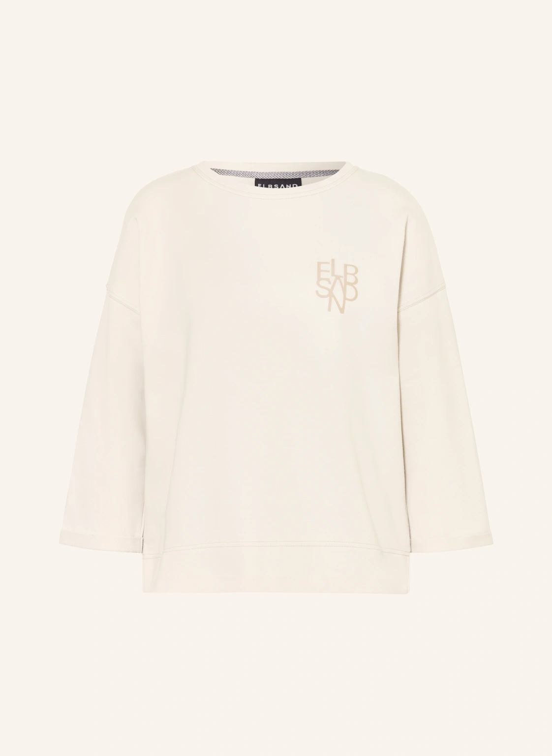 ELBSAND Sweatshirt ZOEY mit 3/4-Arm