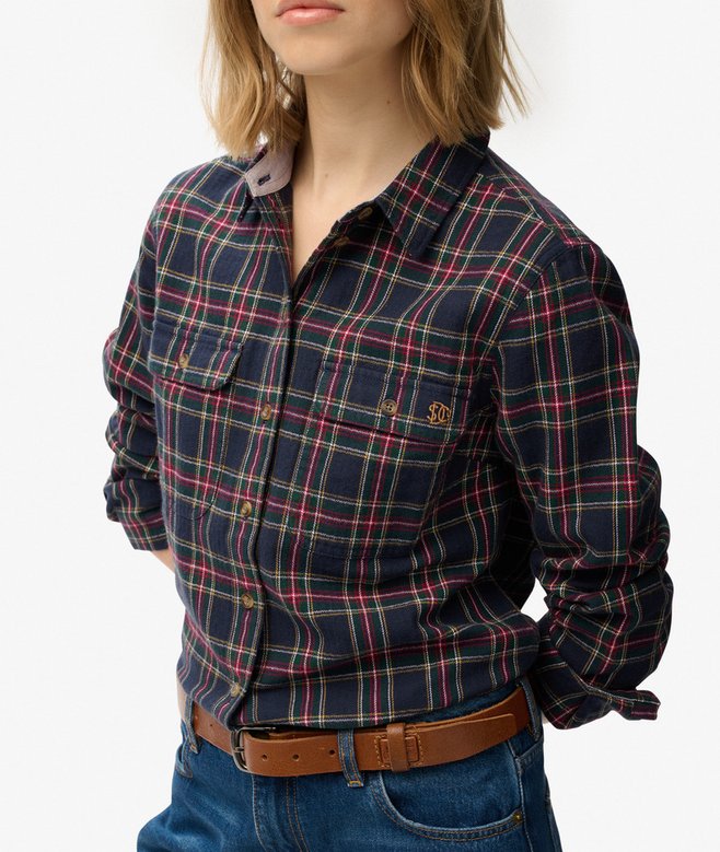 Lumberjack Check Flannel Shirt