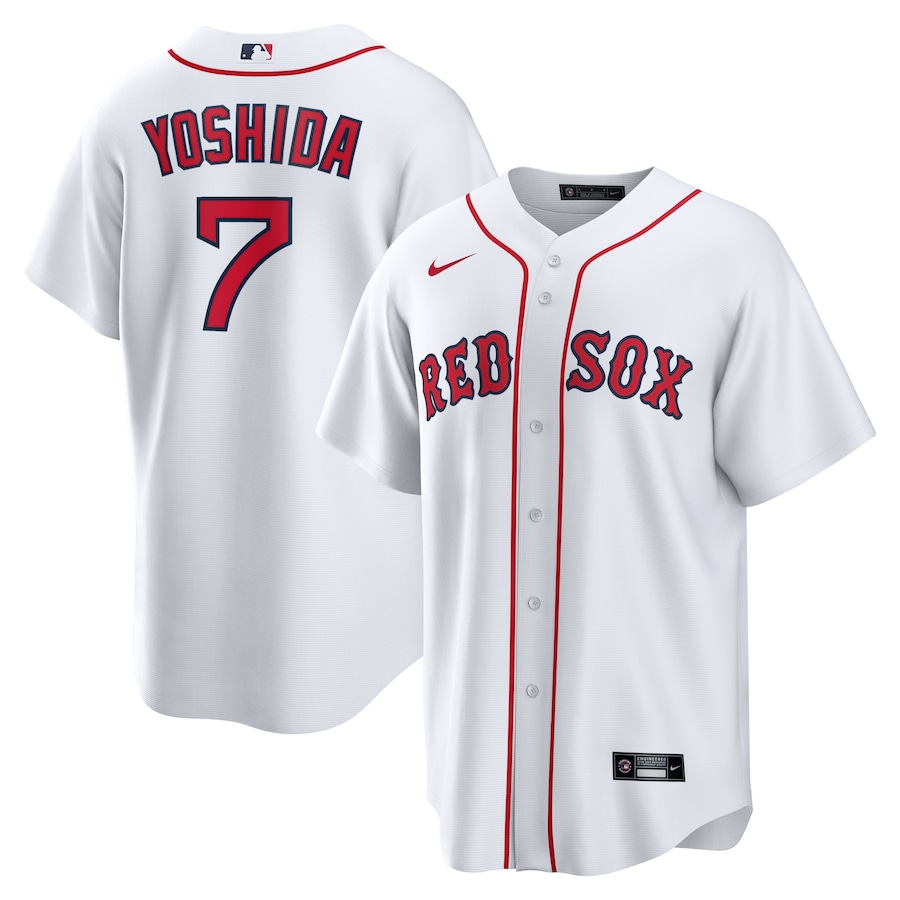 Masataka Yoshida Boston Red Sox Nike Home Official Replica Player Jersey - White