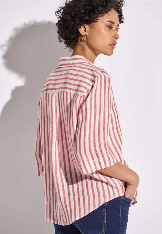 Gestreifte Hemdbluse