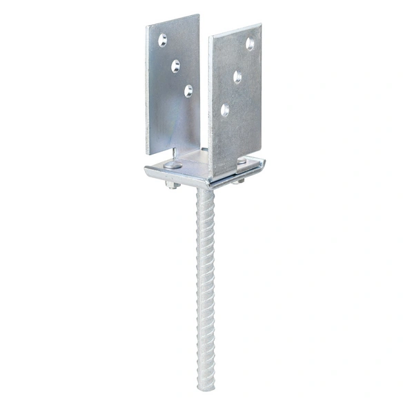 Pfostenträger, Stahl, BxL: 71 x 310 mm