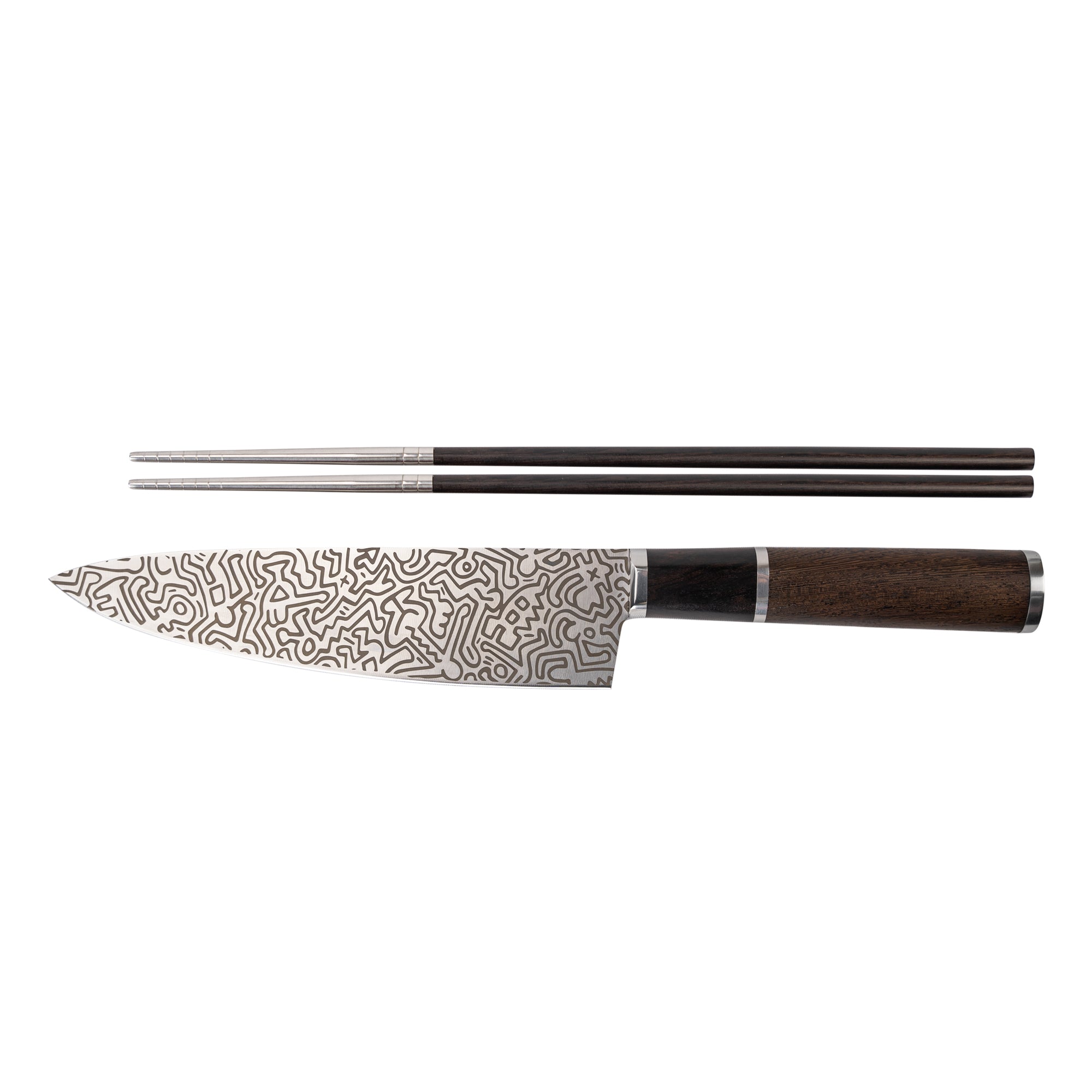 Homey’s Keith Haring Collection – RVS Koksmes en Saibashi Chopsticks
