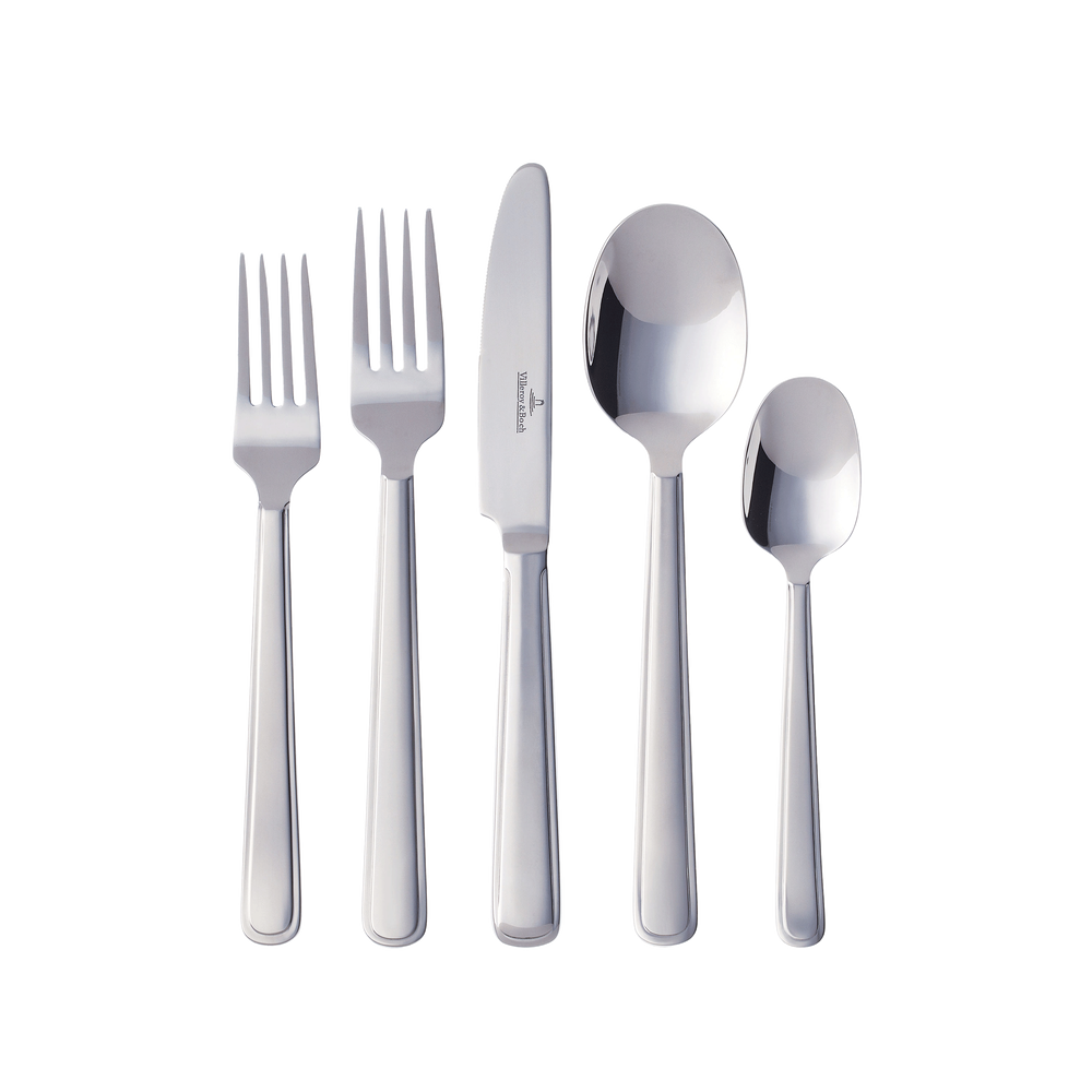 Celeste 60-piece flatware set - stainless steel