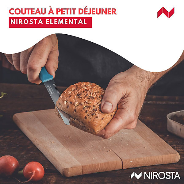 Couteau petit-déjeuner 22,5 cm Nirosta Elemental