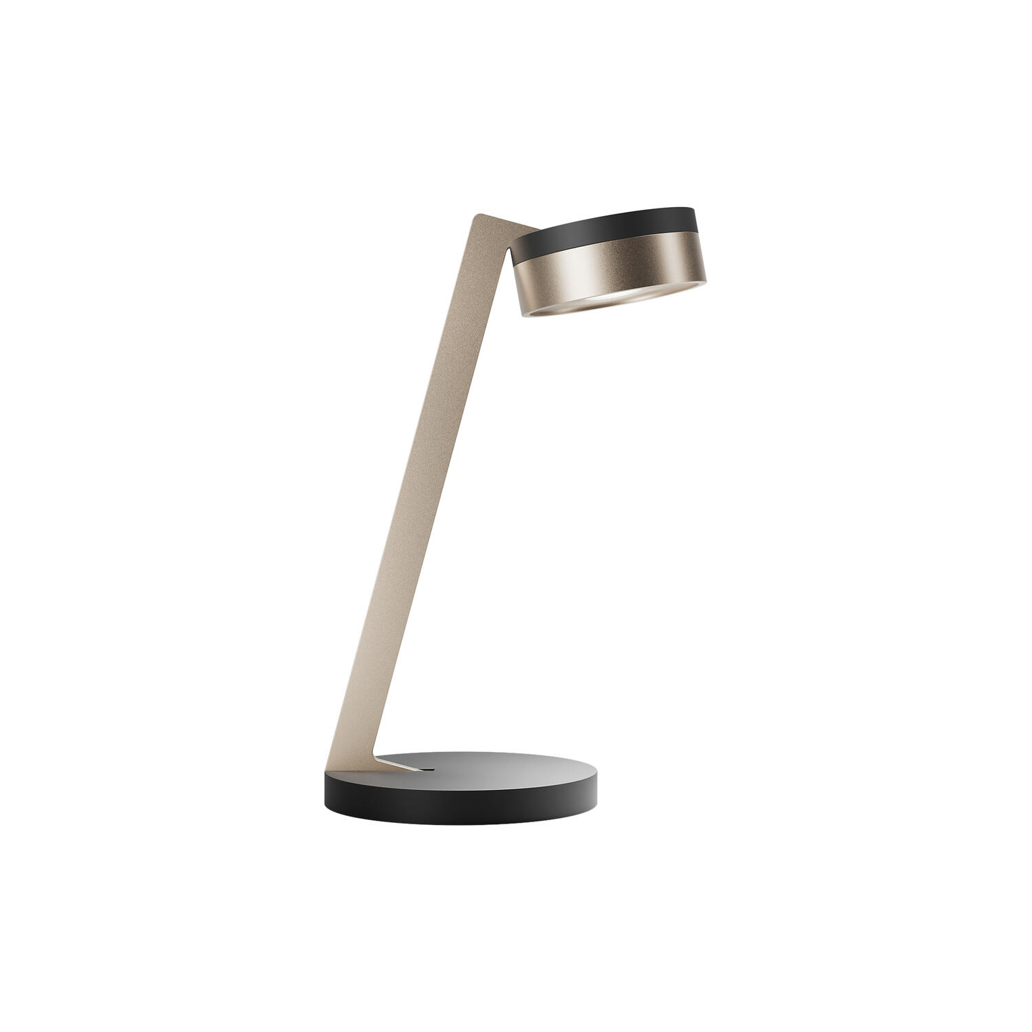 BLADE T1 SLIM bordlampe, matt black/satin gold