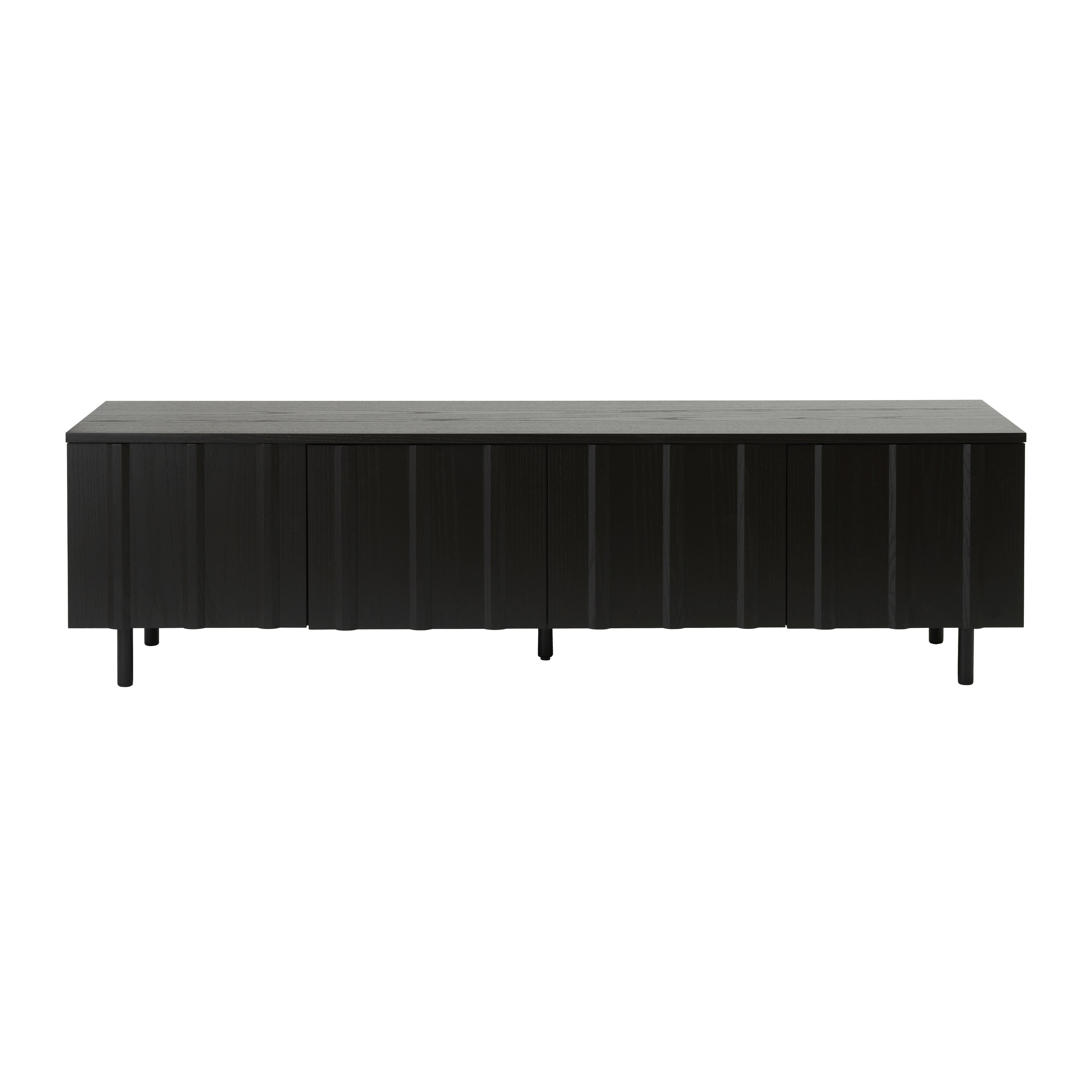 Normann Copenhagen Rib Dressoir - Eiken - Zwart