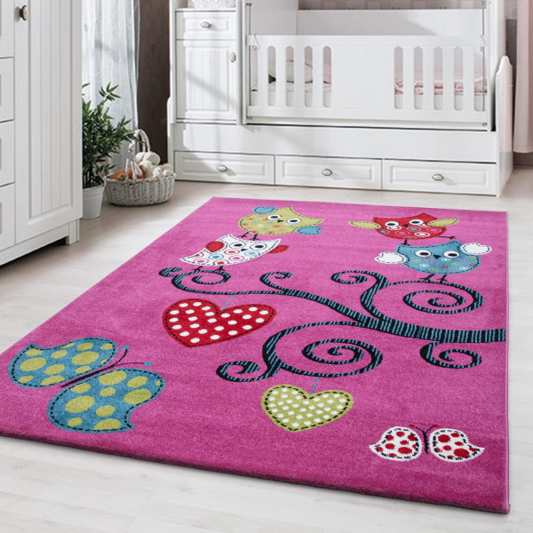 Dywan dziecięcy KIDS Sówki Lilia 80 cm x 150 cm
