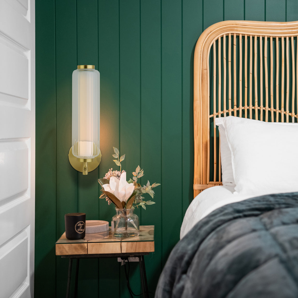 Searchlight Mod Wandlamp - Messing