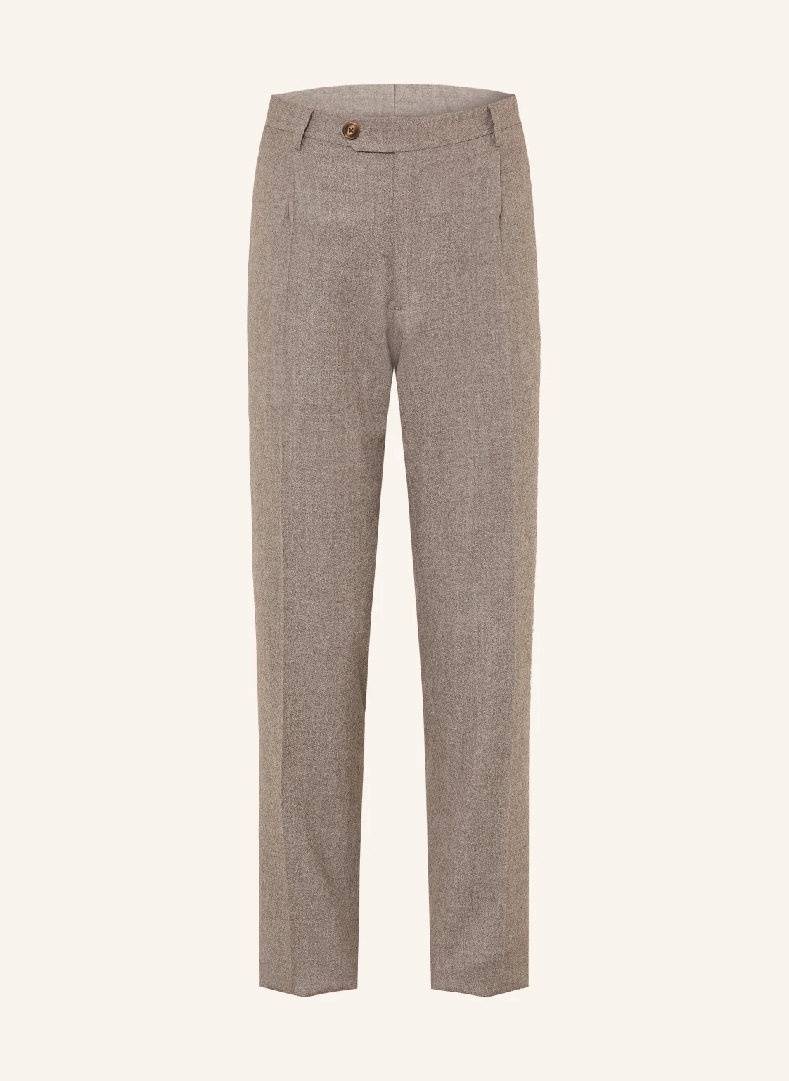 FIORONI Flanellhose Extra Slim Fit