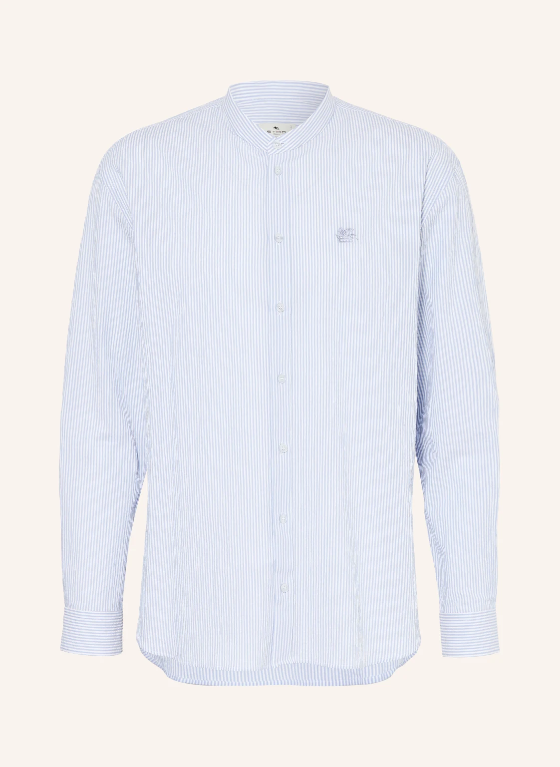ETRO Hemd Comfort Fit mit Stehkragen
