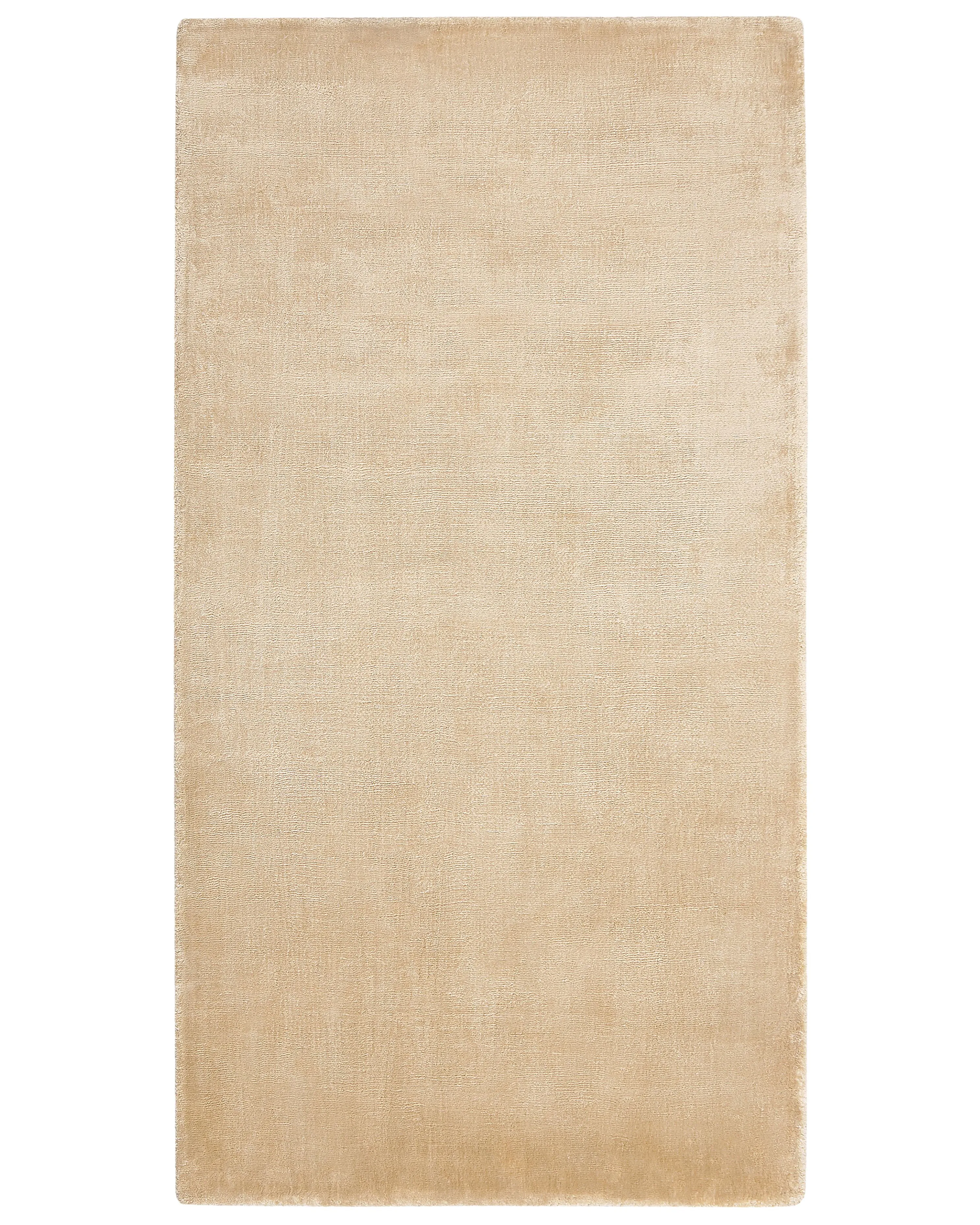 Rug GESI II Sand Beige 160 x 230 cm Viscose