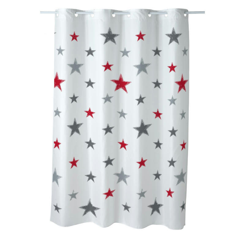 COOL - Rideau de douche imprimé 180x200cm