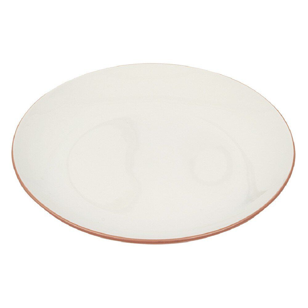 Assiette à dessert porcelaine dessous coloré Ø19cm (3 modèles)