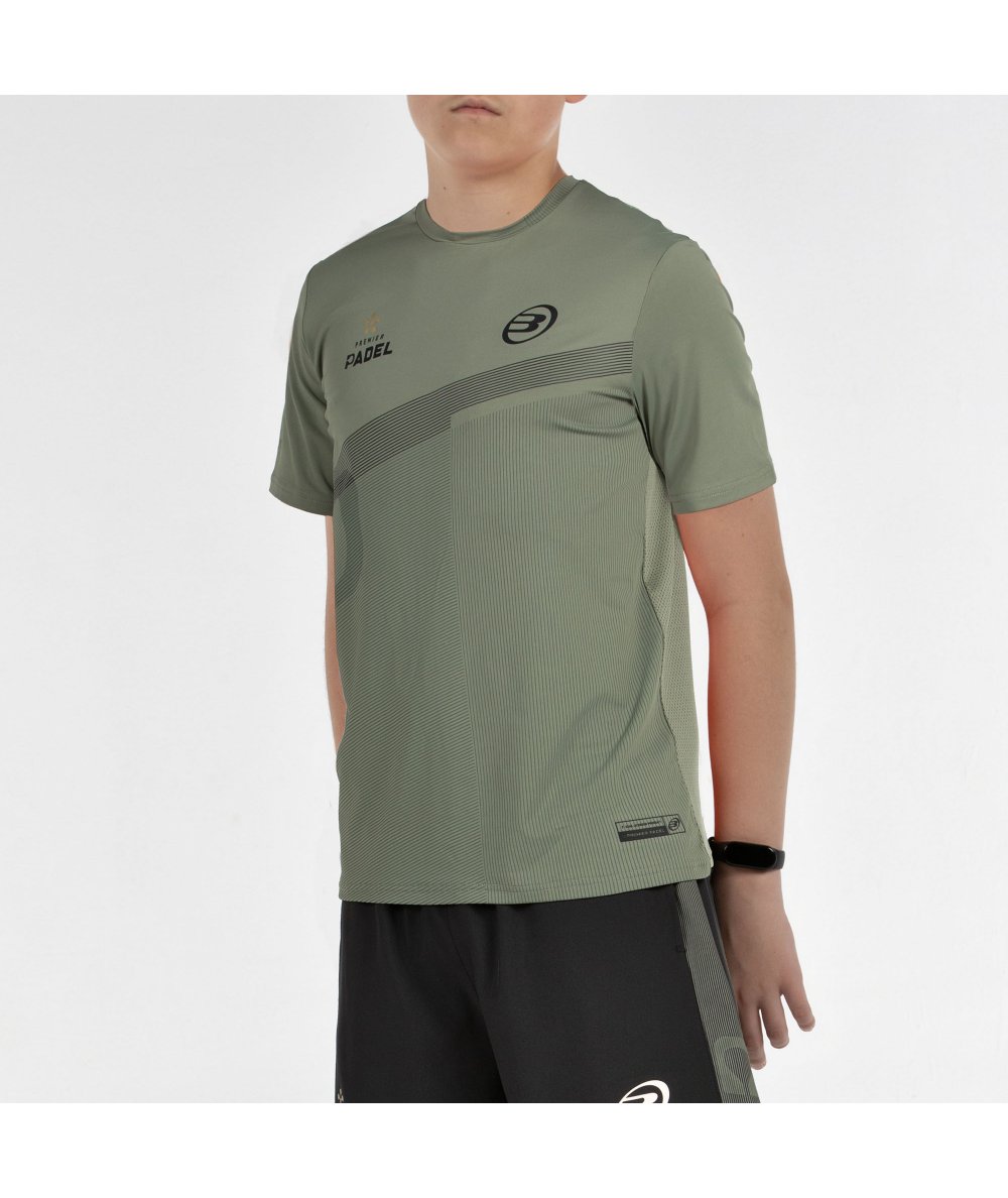CAMISETA BULLPADEL PATOS JR KAKI