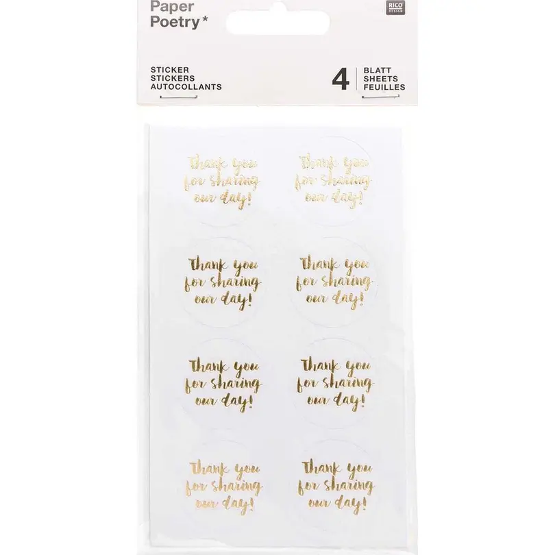Sticker Paper Poetry