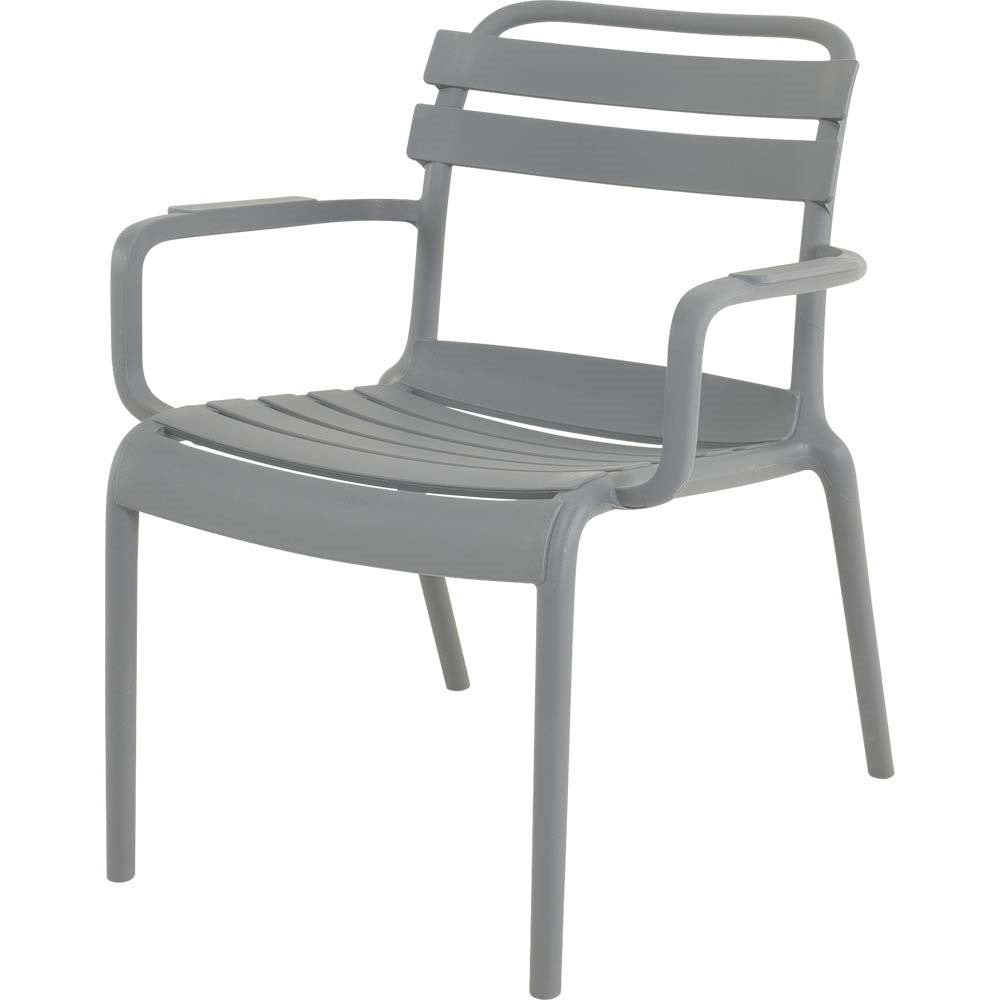 Lesli Living bistrostoel Torvi - grijs - 65x69,5x76cm