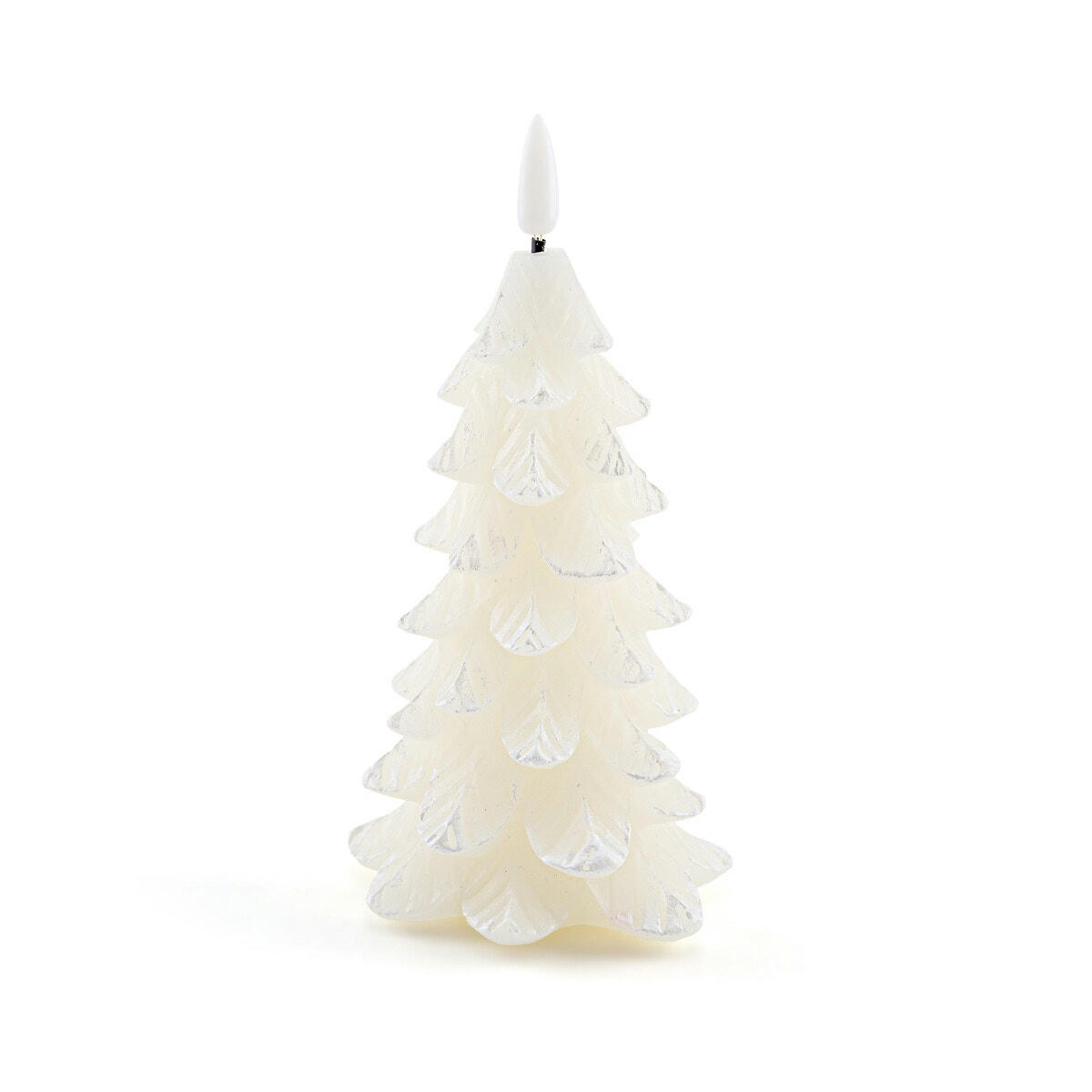 Bougie sapin LED H16,5 cm, Caspar