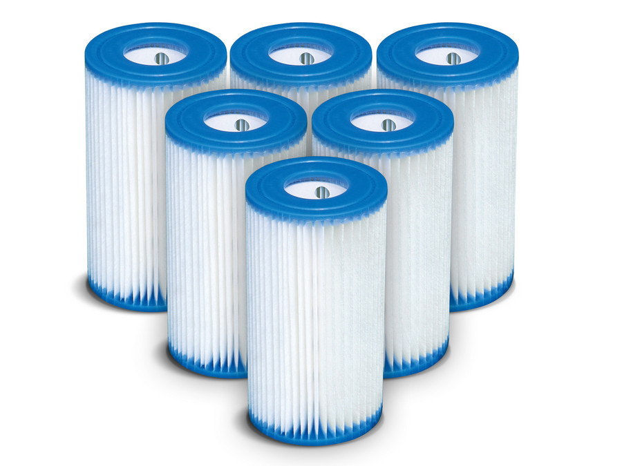 Filtr filtry do pompy basenowej typ B 6 sztuk Intex 29005