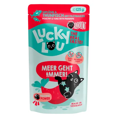 Lucky Lou Adult 16 x 125g