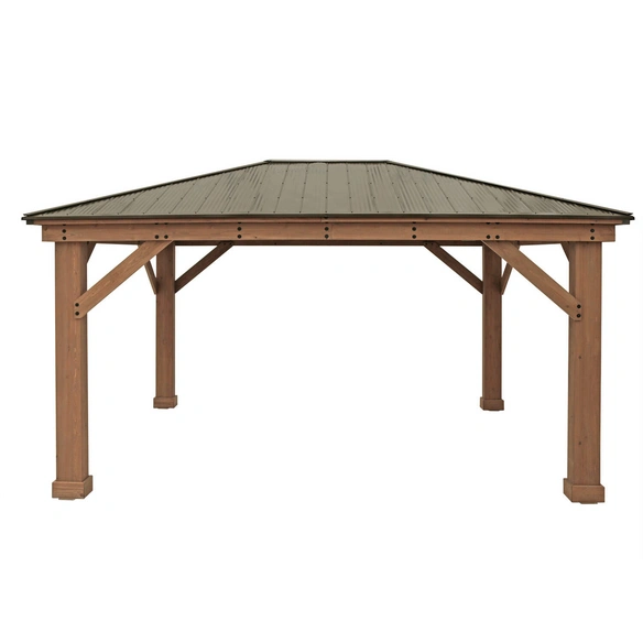 Holzpavillon »Devon«, Walmdach, rechteckig, BxHxT: 490 x 315 x 371 cm